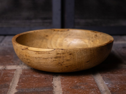 Pecan Wood Serving Bowl