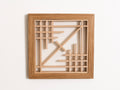 Shear - Mini Kumiko Wall Art Panel