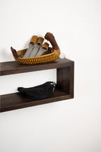 Floating Box Shelf | Solid Wood