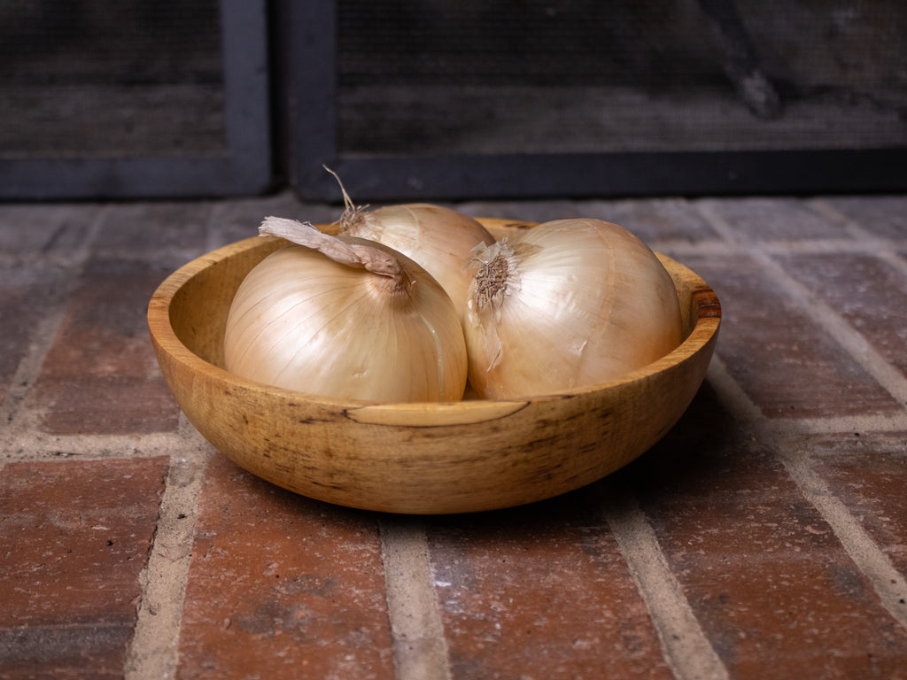 Pecan Wood Serving Bowl