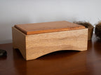 White Oak/Cherry  Keepsake/Jewelry Box