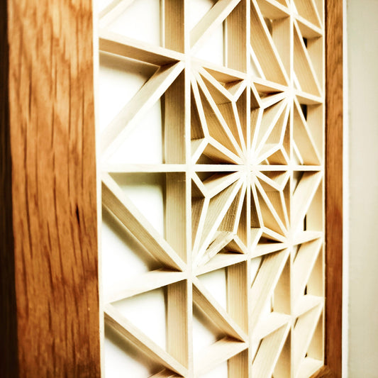 Kumiko Panel Wall Art - day1wood