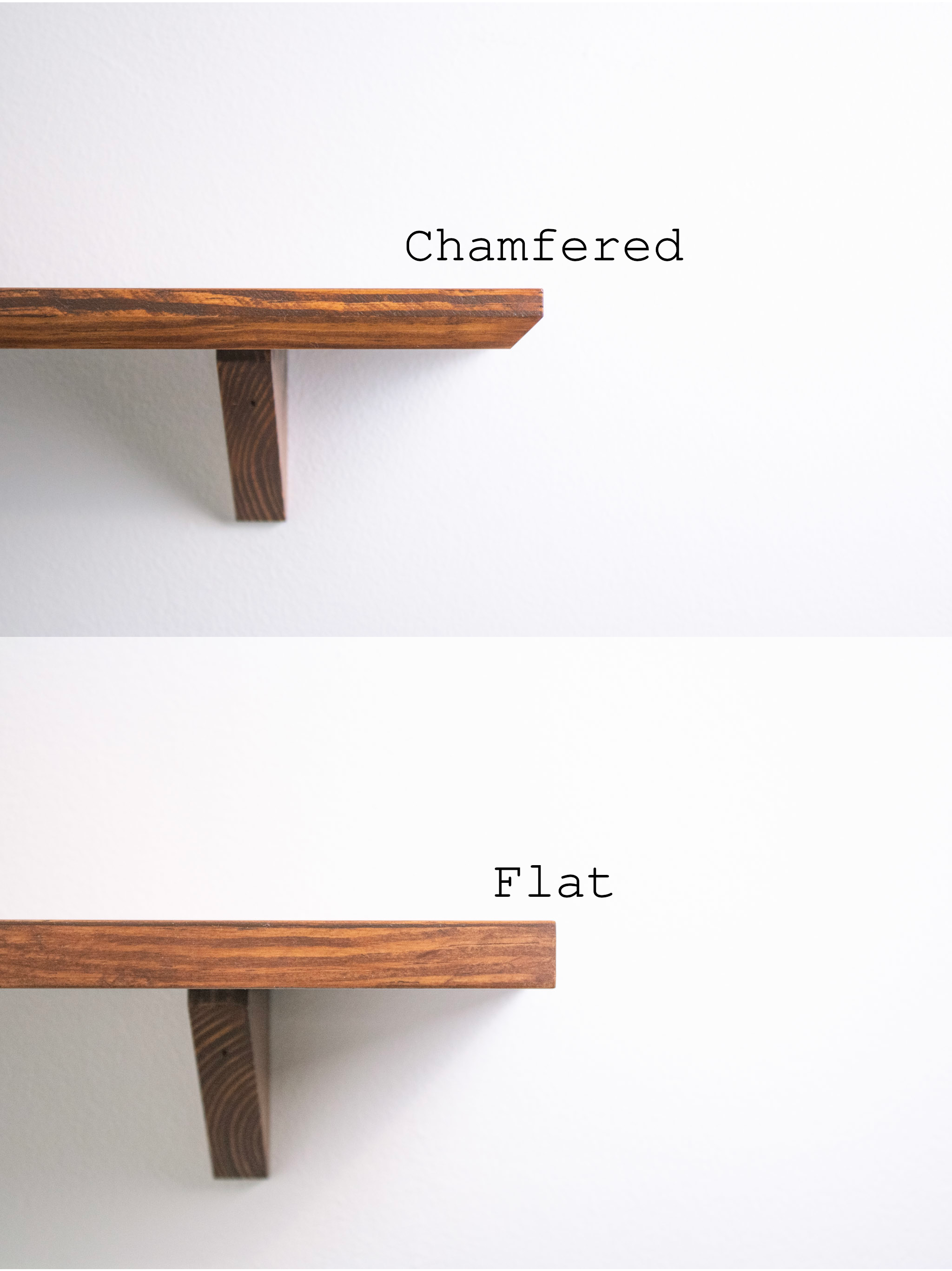 Solid Hardwood Shelf