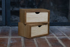 Pair of White Oak Wooden Boxes - day1wood