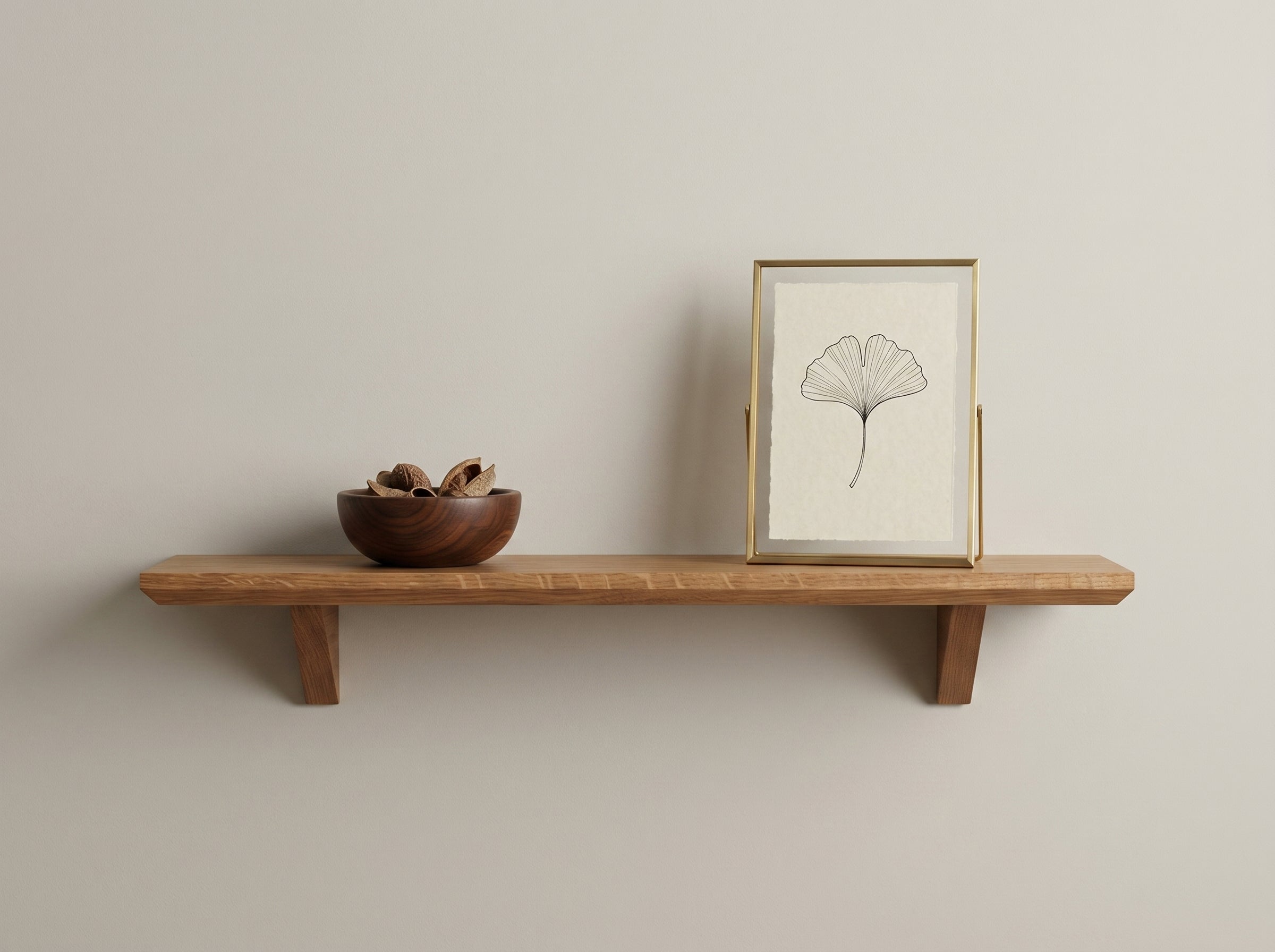 Solid Hardwood Shelf